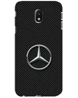 Чехол для Samsung Galaxy J3 2017 (J330FN EU) с картинкой «Карбоновый Mercedes стиль» Чехол для Samsung Galaxy J3 2017 (J330FN EU) с картинкой «Карбоновый Mercedes стиль»