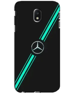 Чехол для Samsung Galaxy J3 2017 (J330FN EU) с картинкой «Спортивные линии Mercedes» Чехол для Samsung Galaxy J3 2017 (J330FN EU) с картинкой «Спортивные линии Mercedes»