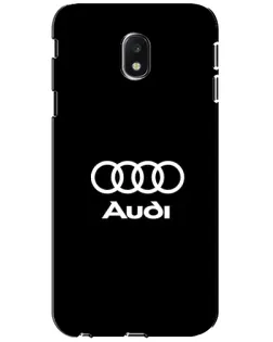Чехол для Samsung Galaxy J3 2017 (J330FN EU) с картинкой «Классическое лого Audi» Чехол для Samsung Galaxy J3 2017 (J330FN EU) с картинкой «Классическое лого Audi»