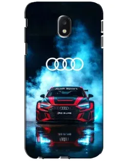Чехол для Samsung Galaxy J3 2017 (J330FN EU) с картинкой «Audi Sport — неон» Чехол для Samsung Galaxy J3 2017 (J330FN EU) с картинкой «Audi Sport — неон»