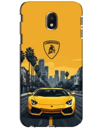 Чехол для Samsung Galaxy J3 2017 (J330FN EU) с картинкой «Желтый Lamborghini город» Чехол для Samsung Galaxy J3 2017 (J330FN EU) с картинкой «Желтый Lamborghini город»