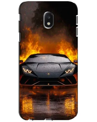 Чехол для Samsung Galaxy J3 2017 (J330FN EU) с картинкой «Lamborghini в огне» Чехол для Samsung Galaxy J3 2017 (J330FN EU) с картинкой «Lamborghini в огне»