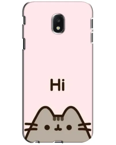 Чехол для Samsung Galaxy J3 2017 (J330FN EU) с картинкой «Пушин говорит Hi» Чехол для Samsung Galaxy J3 2017 (J330FN EU) с картинкой «Пушин говорит Hi»