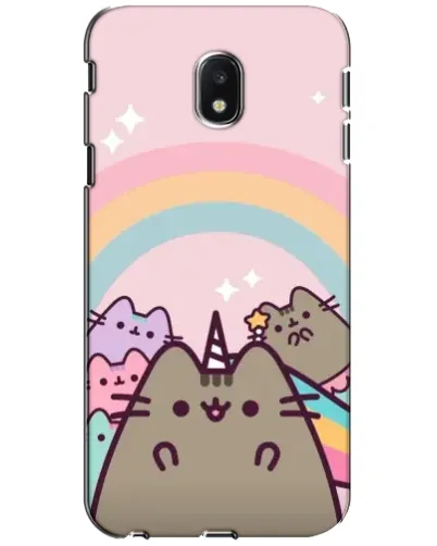 Чехол для Samsung Galaxy J3 2017 (J330FN EU) с картинкой «Единорог Pusheen» Чехол для Samsung Galaxy J3 2017 (J330FN EU) с картинкой «Единорог Pusheen»