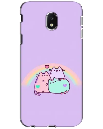 Чехол для Samsung Galaxy J3 2017 (J330FN EU) с картинкой «Радужные Пушины» Чехол для Samsung Galaxy J3 2017 (J330FN EU) с картинкой «Радужные Пушины»