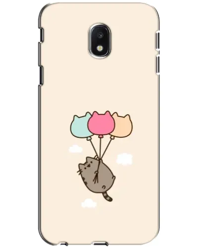 Чехол для Samsung Galaxy J3 2017 (J330FN EU) с картинкой «Пушин на шариках» Чехол для Samsung Galaxy J3 2017 (J330FN EU) с картинкой «Пушин на шариках»
