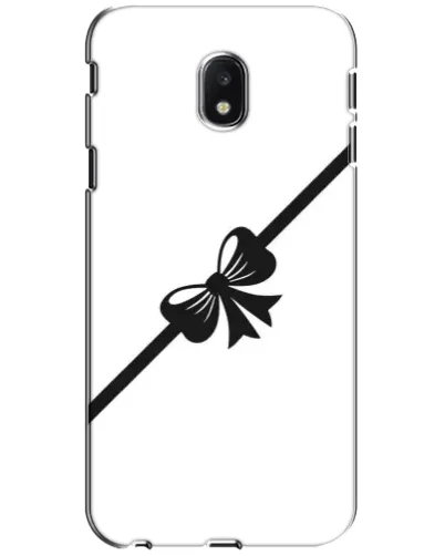 Чехол для Samsung Galaxy J3 2017 (J330FN EU) с картинкой «Диагональный бант» Чехол для Samsung Galaxy J3 2017 (J330FN EU) с картинкой «Диагональный бант»