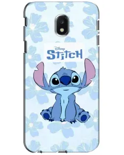 Чехол для Samsung Galaxy J3 2017 (J330FN EU) с картинкой «Stitch среди цветов» Чехол для Samsung Galaxy J3 2017 (J330FN EU) с картинкой «Stitch среди цветов»