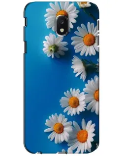 Чехол для Samsung Galaxy J3 2017 (J330FN EU) с картинкой «Белоснежные маргаритки»