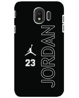 Чехол для Samsung Galaxy J4 2018 (SM-J400F) с картинкой «Jordan Vertical» Чехол для Samsung Galaxy J4 2018 (SM-J400F) с картинкой «Jordan Vertical»