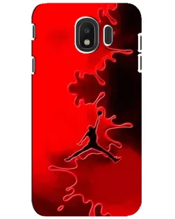 Чехол для Samsung Galaxy J4 2018 (SM-J400F) с картинкой «Jordan Red Smoke» Чехол для Samsung Galaxy J4 2018 (SM-J400F) с картинкой «Jordan Red Smoke»