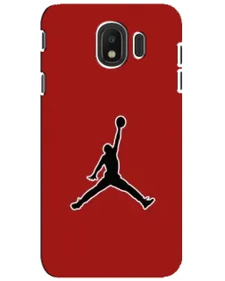 Чехол для Samsung Galaxy J4 2018 (SM-J400F) с картинкой «Jordan Red Back» Чехол для Samsung Galaxy J4 2018 (SM-J400F) с картинкой «Jordan Red Back»