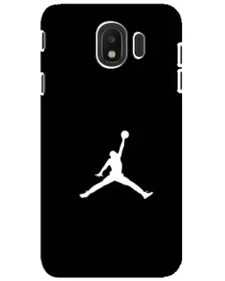 Чехол для Samsung Galaxy J4 2018 (SM-J400F) с картинкой «Jordan Silhouette» Чехол для Samsung Galaxy J4 2018 (SM-J400F) с картинкой «Jordan Silhouette»