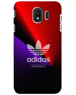 Чохол для Samsung Galaxy J4 2018 (SM-J400F) з картинкою «Adidas Red Neon»