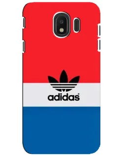 Чохол для Samsung Galaxy J4 2018 (SM-J400F) з картинкою «Ретро блоки Adidas»