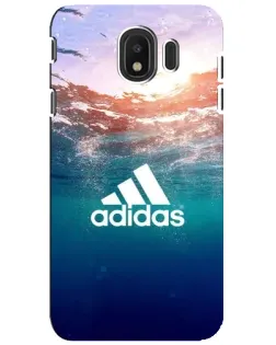 Чохол для Samsung Galaxy J4 2018 (SM-J400F) з картинкою «Океанська глибина адідас»