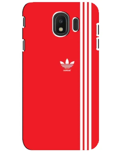 Чохол для Samsung Galaxy J4 2018 (SM-J400F) з картинкою «Червоний мінімалізм Adidas» Чохол для Samsung Galaxy J4 2018 (SM-J400F) з картинкою «Червоний мінімалізм Adidas»