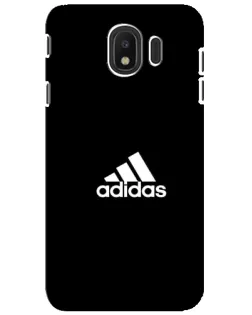 Чохол для Samsung Galaxy J4 2018 (SM-J400F) з картинкою «Чорна класика Adidas»