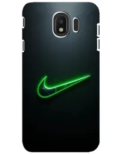 Чохол для Samsung Galaxy J4 2018 (SM-J400F) з картинкою «Неоновий контур Nike» Чохол для Samsung Galaxy J4 2018 (SM-J400F) з картинкою «Неоновий контур Nike»