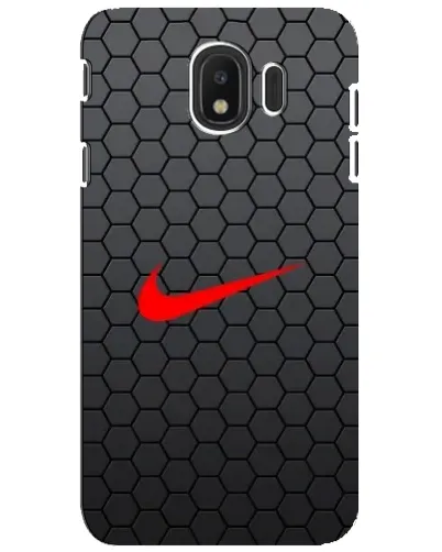 Чехол для Samsung Galaxy J4 2018 (SM-J400F) с картинкой «Nike — карбоновая сетка»