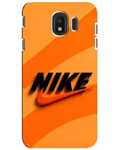 Чехол для Samsung Galaxy J4 2018 (SM-J400F) с картинкой «Оранжевый драйв Nike»