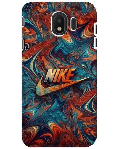 Чехол для Samsung Galaxy J4 2018 (SM-J400F) с картинкой «Nike в абстракции»