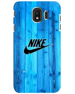 Чехол для Samsung Galaxy J4 2018 (SM-J400F) с картинкой «Голубое дерево Nike»