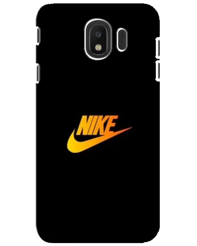 Чехол для Samsung Galaxy J4 2018 (SM-J400F) с картинкой «Золотой логотип Nike»