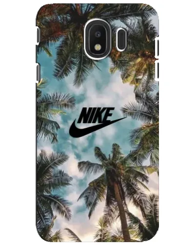Чехол для Samsung Galaxy J4 2018 (SM-J400F) с картинкой «Тропический принт Nike» Чехол для Samsung Galaxy J4 2018 (SM-J400F) с картинкой «Тропический принт Nike»