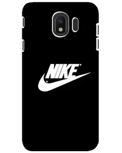Чехол для Samsung Galaxy J4 2018 (SM-J400F) с картинкой «Мазки краски Nike»