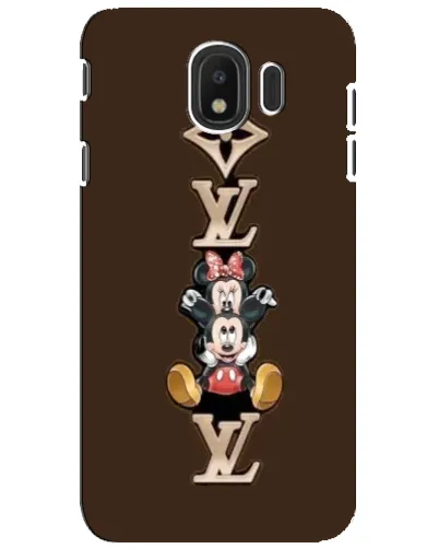 Чехол для Samsung Galaxy J4 2018 (SM-J400F) с картинкой «LV и Микки Маус» Чехол для Samsung Galaxy J4 2018 (SM-J400F) с картинкой «LV и Микки Маус»