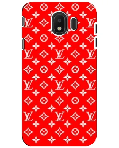 Чехол для Samsung Galaxy J4 2018 (SM-J400F) с картинкой «Яркий паттерн LV» Чехол для Samsung Galaxy J4 2018 (SM-J400F) с картинкой «Яркий паттерн LV»