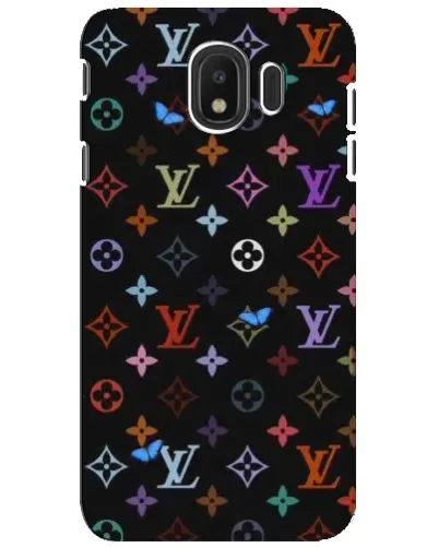 Чехол для Samsung Galaxy J4 2018 (SM-J400F) с картинкой «Цветная монограмма LV» Чехол для Samsung Galaxy J4 2018 (SM-J400F) с картинкой «Цветная монограмма LV»