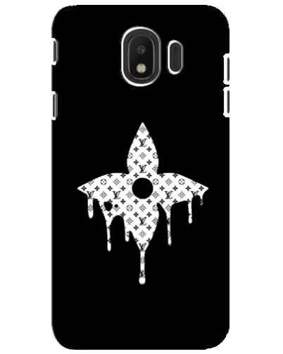 Чехол для Samsung Galaxy J4 2018 (SM-J400F) с картинкой «Цветочная монограмма» Чехол для Samsung Galaxy J4 2018 (SM-J400F) с картинкой «Цветочная монограмма»