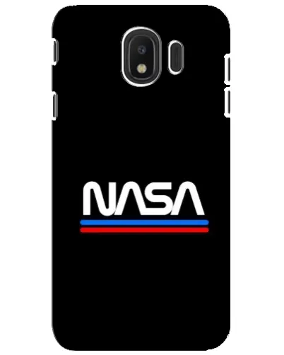 Чехол для Samsung Galaxy J4 2018 (SM-J400F) с картинкой «NASA — классика Red Blue» Чехол для Samsung Galaxy J4 2018 (SM-J400F) с картинкой «NASA — классика Red Blue»