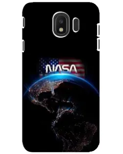 Чохол для Samsung Galaxy J4 2018 (SM-J400F) з картинкою «Земля з космосу NASA»