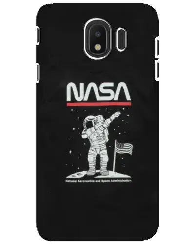Чехол для Samsung Galaxy J4 2018 (SM-J400F) с картинкой «NASA — шагаем по Луне» Чехол для Samsung Galaxy J4 2018 (SM-J400F) с картинкой «NASA — шагаем по Луне»