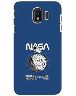 Чохол для Samsung Galaxy J4 2018 (SM-J400F) з картинкою «NASA — місячна місія»