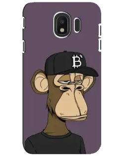 Чехол для Samsung Galaxy J4 2018 (SM-J400F) с картинкой «Bored Ape в кепке» Чехол для Samsung Galaxy J4 2018 (SM-J400F) с картинкой «Bored Ape в кепке»