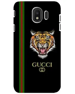 Чехол для Samsung Galaxy J4 2018 (SM-J400F) с картинкой «Тигр Gucci»