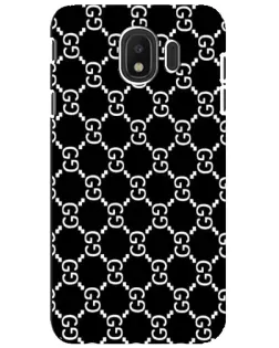 Чехол для Samsung Galaxy J4 2018 (SM-J400F) с картинкой «Gucci — сетчатый паттерн»