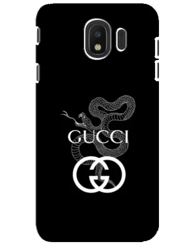 Чехол для Samsung Galaxy J4 2018 (SM-J400F) с картинкой «Gucci — серебряная змея» Чехол для Samsung Galaxy J4 2018 (SM-J400F) с картинкой «Gucci — серебряная змея»