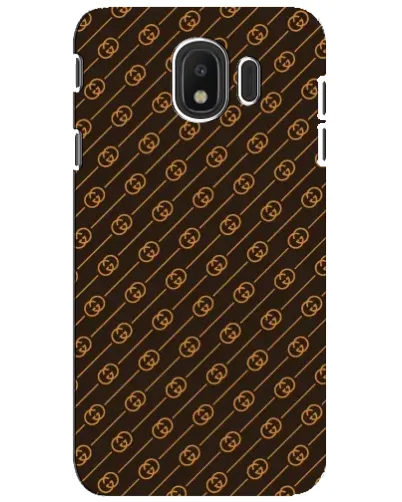 Чехол для Samsung Galaxy J4 2018 (SM-J400F) с картинкой «Gucci — золотые диагонали» Чехол для Samsung Galaxy J4 2018 (SM-J400F) с картинкой «Gucci — золотые диагонали»