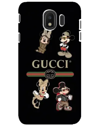 Чехол для Samsung Galaxy J4 2018 (SM-J400F) с картинкой «Gucci — герои Disney и монограмма» Чехол для Samsung Galaxy J4 2018 (SM-J400F) с картинкой «Gucci — герои Disney и монограмма»