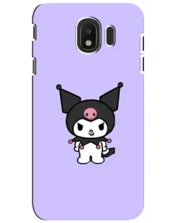 Чехол для Samsung Galaxy J4 2018 (SM-J400F) с картинкой «Kuromi — нежный фиолетовый»
