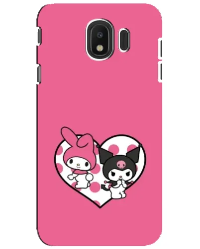 Чехол для Samsung Galaxy J4 2018 (SM-J400F) с картинкой «Kuromi и My Melody»