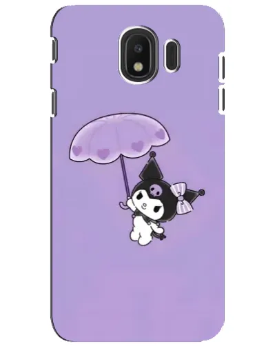Чехол для Samsung Galaxy J4 2018 (SM-J400F) с картинкой «Kuromi с зонтиком»