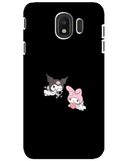 Чехол для Samsung Galaxy J4 2018 (SM-J400F) с картинкой «My Melody и Kuromi»