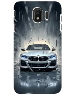Чохол для Samsung Galaxy J4 2018 (SM-J400F) з картинкою «BMW у світлі фар»