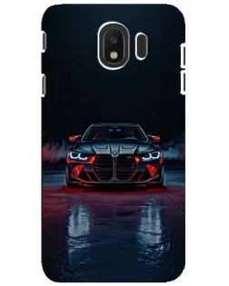 Чохол для Samsung Galaxy J4 2018 (SM-J400F) з картинкою «BMW на мокрій дорозі»